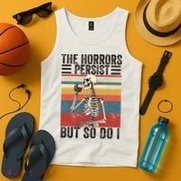 The Horrors Persist But So Do I Strength Resilience Tank Top thumb 4