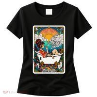 The High Priest.Ess Retro Cannabis Stoner Weed Tarot Card Women's T-Shirt thumb 0