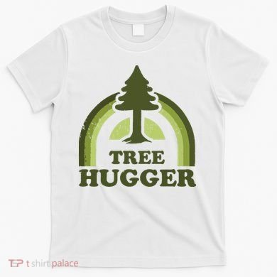 Tree Hugger Retro Vintage Environmental Nature Lover T-Shirt