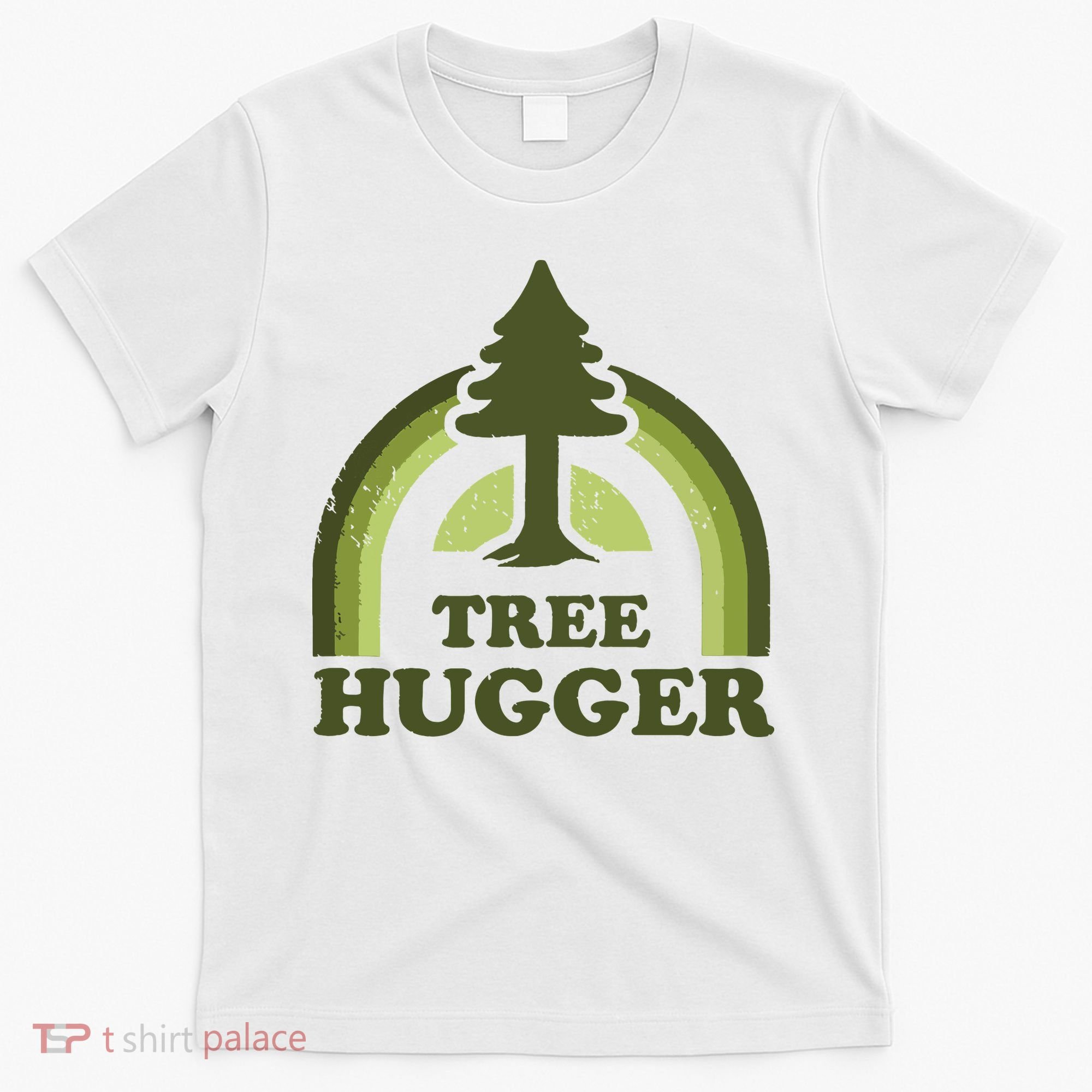 Tree Hugger Retro Vintage Environmental Nature Lover T-Shirt