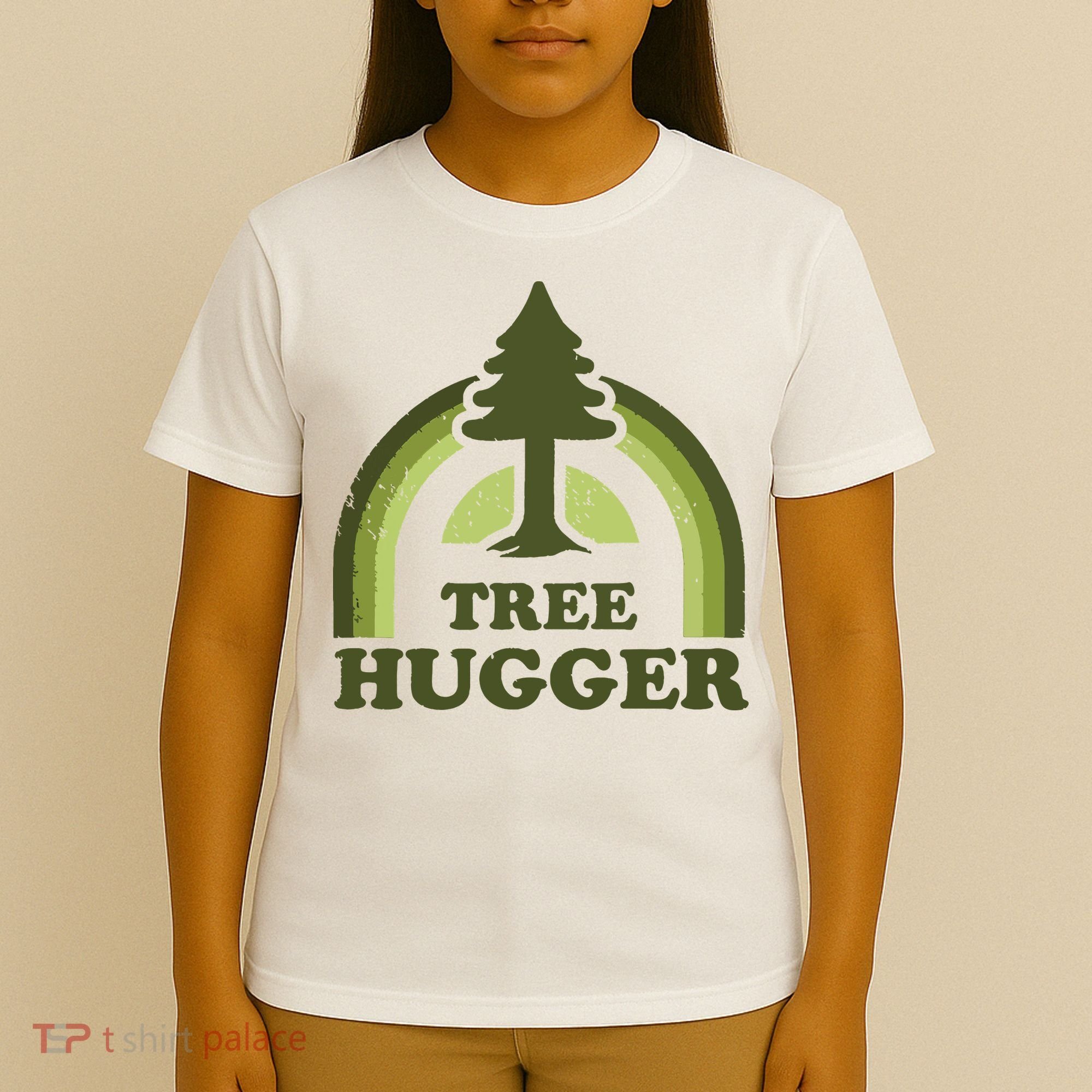 Tree Hugger Retro Vintage Environmental Nature Lover T-Shirt