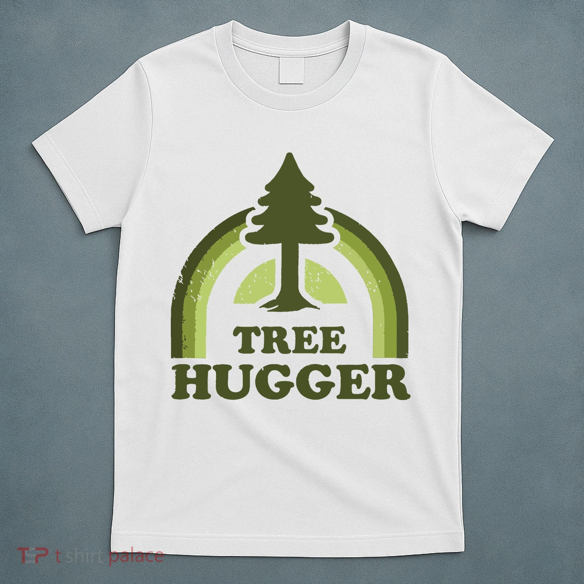 Tree Hugger Retro Vintage Environmental Nature Lover T-Shirt