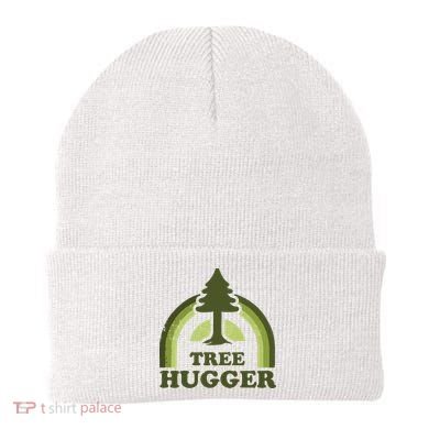 Tree Hugger Retro Vintage Environmental Nature Lover Beanie