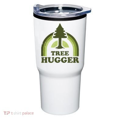 Tree Hugger Retro Vintage Environmental Nature Lover Tumbler