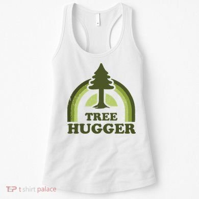 Tree Hugger Retro Vintage Environmental Nature Lover Women's Tank Top