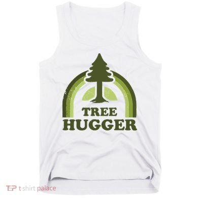Tree Hugger Retro Vintage Environmental Nature Lover Tank Top