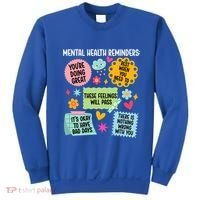 Tal Health Reminders Tal Health Awareness Month Gift Sweatshirt thumb 0