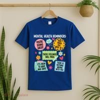 Tal Health Reminders Tal Health Awareness Month Gift T-Shirt thumb 2