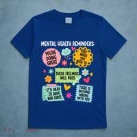 Tal Health Reminders Tal Health Awareness Month Gift T-Shirt thumb 5