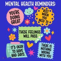 Tal Health Reminders Tal Health Awareness Month Gift T-Shirt thumb 7