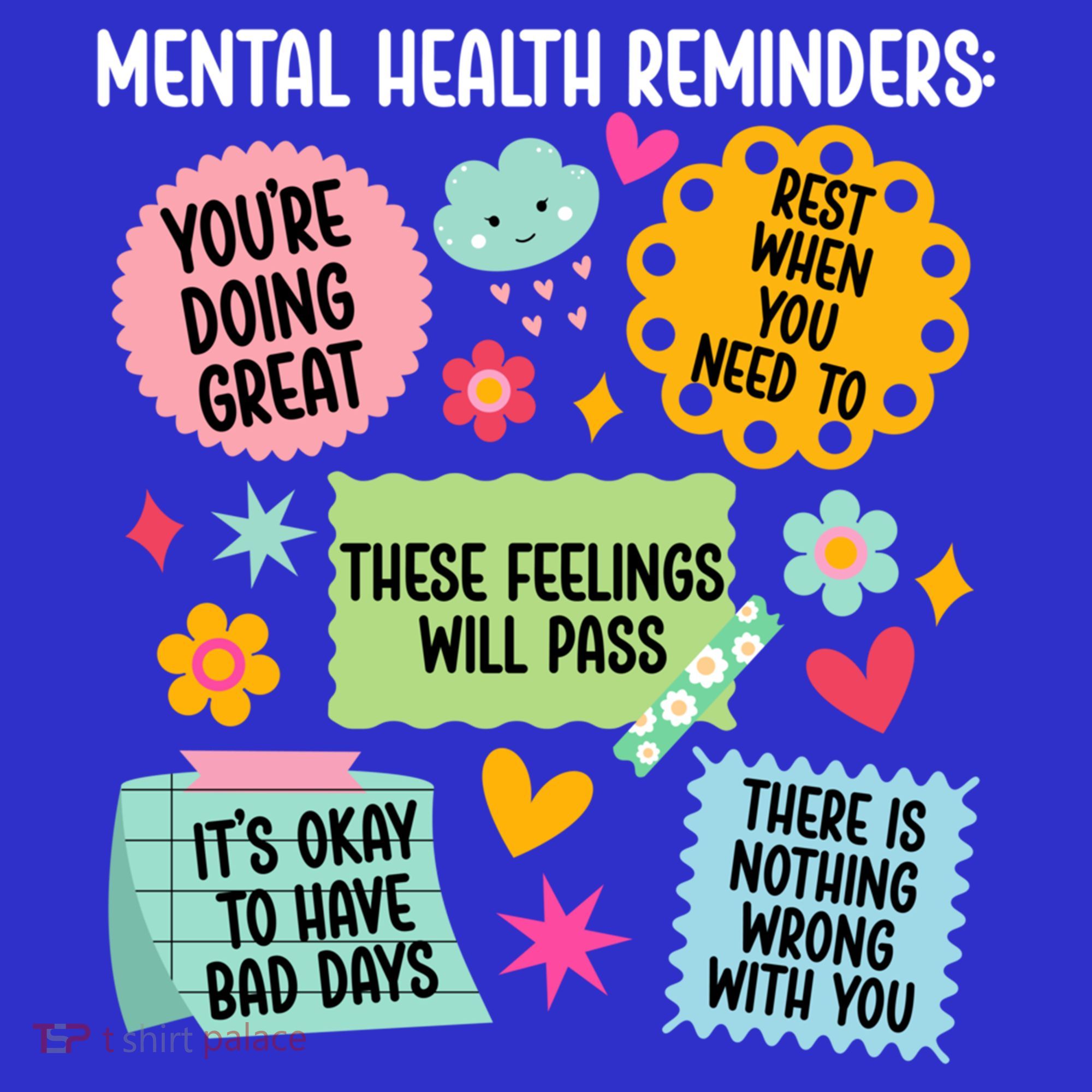 Tal Health Reminders Tal Health Awareness Month Gift Polo