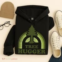Tree Hugger Retro Environmental Nature Lover Hoodie thumb 4