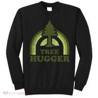 Tree Hugger Retro Environmental Nature Lover Sweatshirt thumb 0