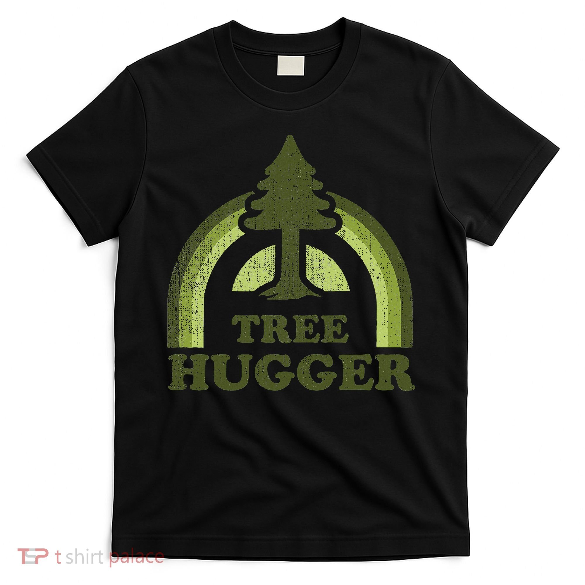 Tree Hugger Retro Environmental Nature Lover T-Shirt