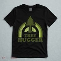 Tree Hugger Retro Environmental Nature Lover T-Shirt thumb 5
