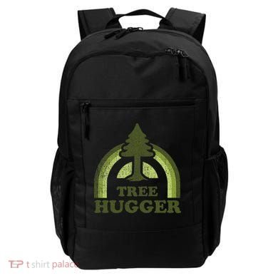 Tree Hugger Retro Environmental Nature Lover Backpack