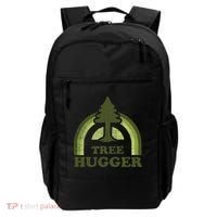 Tree Hugger Retro Environmental Nature Lover Backpack thumb 0