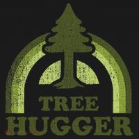 Tree Hugger Retro Environmental Nature Lover Polo thumb 3