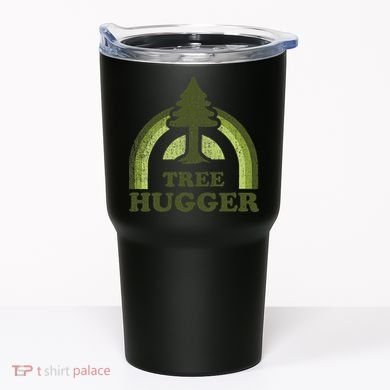 Tree Hugger Retro Environmental Nature Lover Tumbler