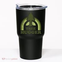 Tree Hugger Retro Environmental Nature Lover Tumbler thumb 0