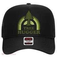 Tree Hugger Retro Environmental Nature Lover Hat thumb 0