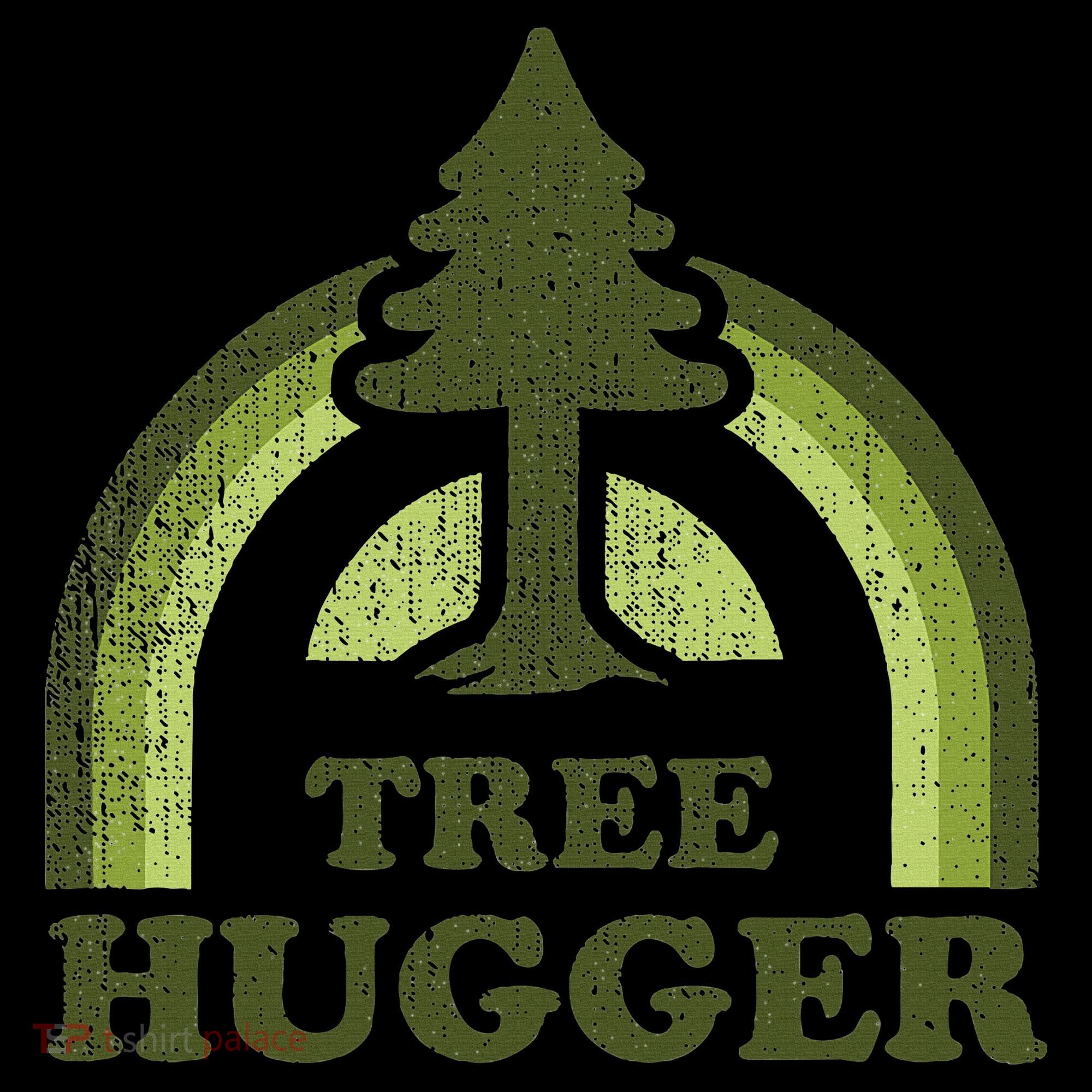 Tree Hugger Retro Environmental Nature Lover Tank Top