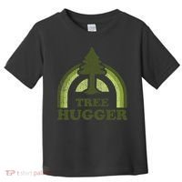 Tree Hugger Retro Environmental Nature Lover Toddler T-Shirt thumb 0