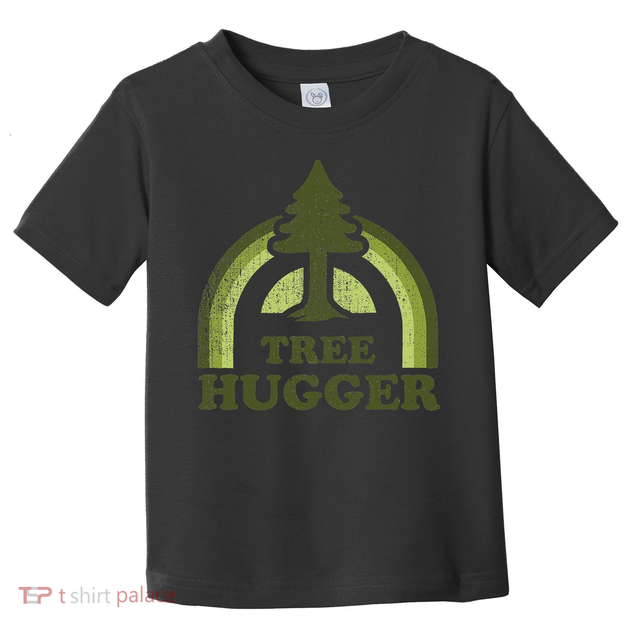 Tree Hugger Retro Environmental Nature Lover Toddler T-Shirt