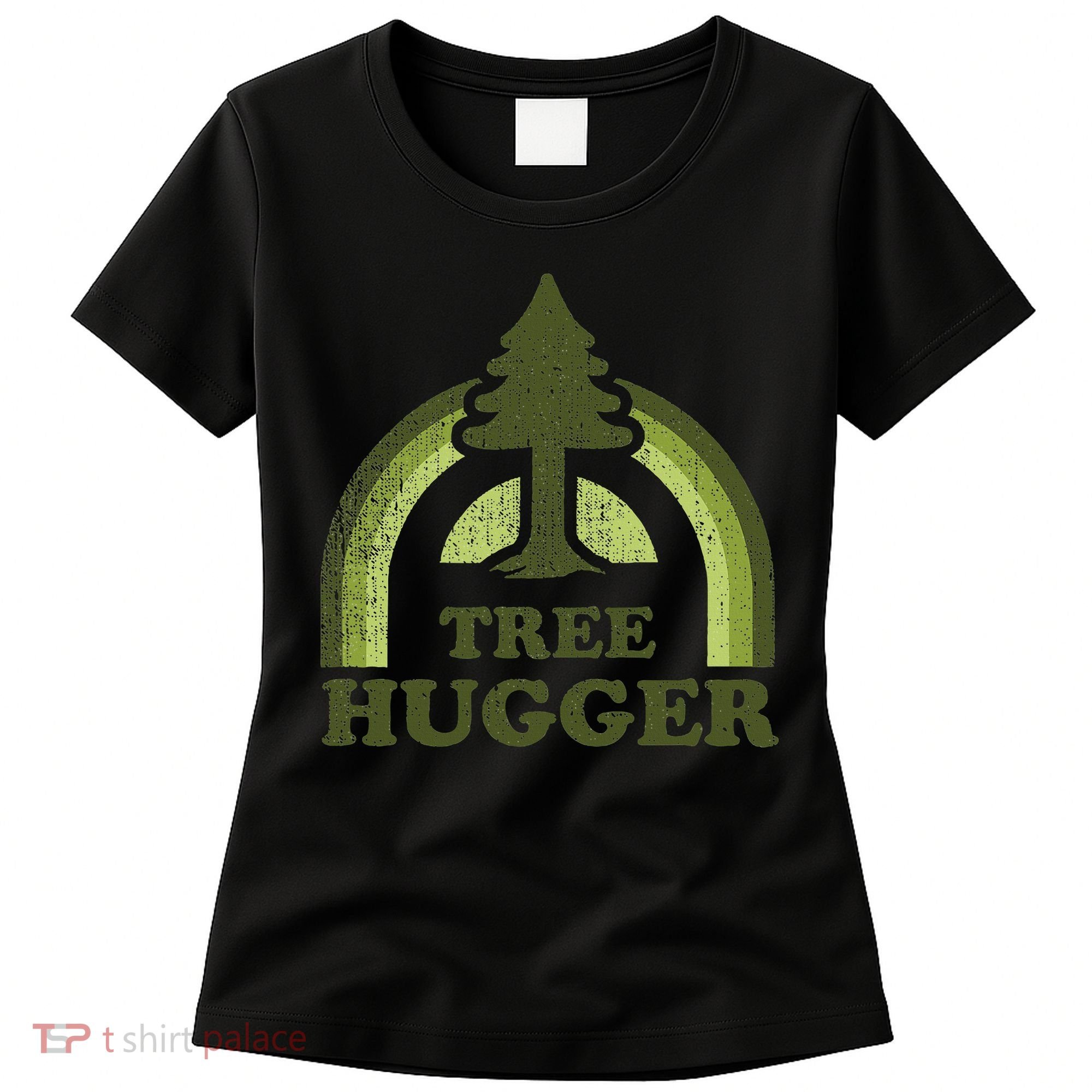Tree Hugger Retro Environmental Nature Lover Women's T-Shirt