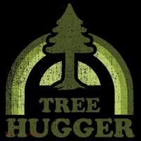 Tree Hugger Retro Environmental Nature Lover Kids Long Sleeve Shirt thumb 2