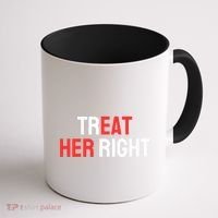 Treat Her Right / Eat Her Coffee Mug thumb 1