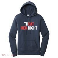 Treat Her Right / Eat Her Women's Hoodie thumb 0
