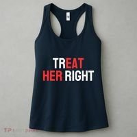 Treat Her Right / Eat Her Women's Tank Top thumb 3