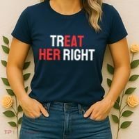 Treat Her Right / Eat Her Women's T-Shirt thumb 2