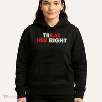 Treat Her Right Funny Eat Her Right Hoodie thumb 5
