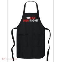 Treat Her Right Funny Eat Her Right Apron thumb 0