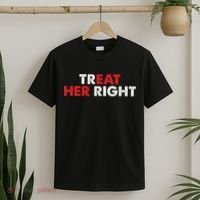 Treat Her Right Funny Eat Her Right T-Shirt thumb 2