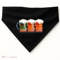 Three American Beer USA-Made Doggie Bandana thumb 0