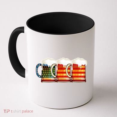 Three American Beer Coffee Mug