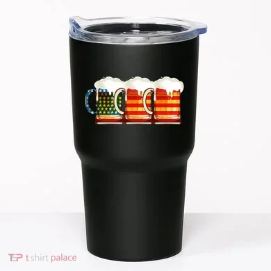 Three American Beer Tumbler
