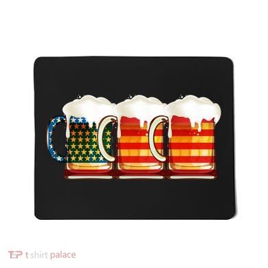 Three American Beer Mousepad