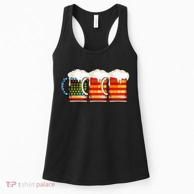 Three American Beer Women's Tank Top
