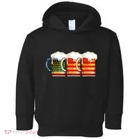 Three American Beer Toddler Hoodie thumb 0