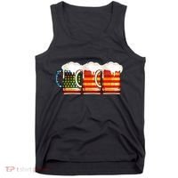 Three American Beer Tank Top thumb 0