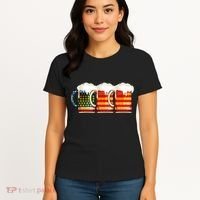 Three American Beer Women's T-Shirt thumb 4