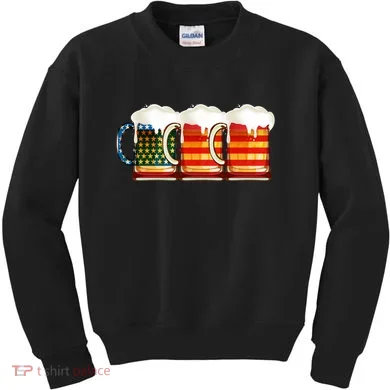 Three American Beer Kids Sweatshirt