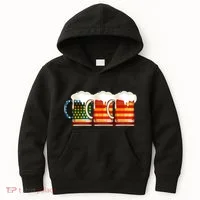 Three American Beer Kids Hoodie thumb 0