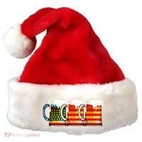 Three American Beer Santa Hat thumb 0