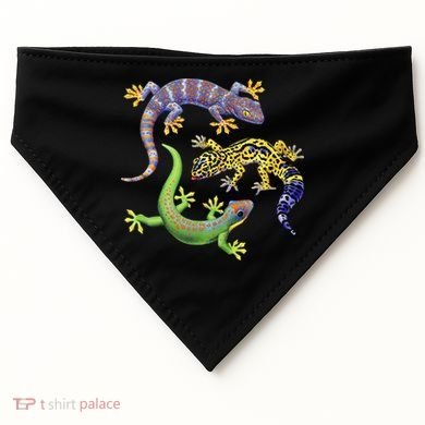 Three Geckos USA-Made Doggie Bandana