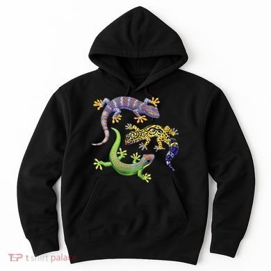 Three Geckos Hoodie